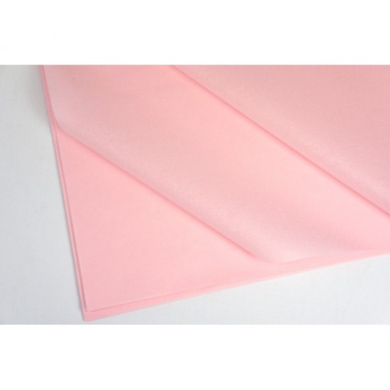 Бумага тишью 50*66 см (10 листов), цв. светло-розовый, цена за упаковку